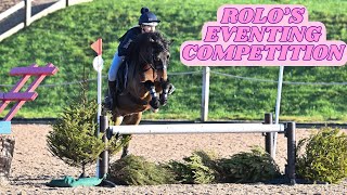 HARLOW AND ROLOS FIRST ARENA EVENTING COMPETITION [upl. by Jaquenette]