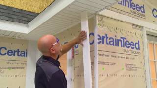 Installing a Four Piece Corner System for CertainTeed Vinyl Siding [upl. by Bryon]