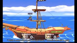 Wavedash Lucas using Smash Coins and Bills fighting on Skyloft Wii U [upl. by Eivets]