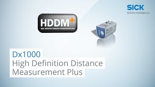 Dx1000 from SICK High Definition Distance Measurement Plus  SICK AG [upl. by Assirod]