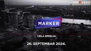 MARKER  CELA EMISIJA  26 septembar 2024 [upl. by Pharaoh]