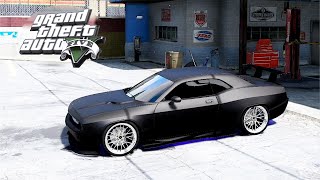 Conquering the Asphalt  2012 Dodge Challenger SRT8 Shines in GTA V [upl. by Kono]