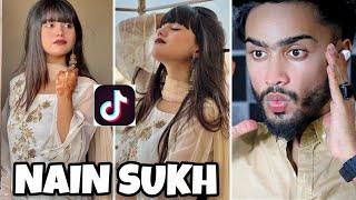 Nain Sukh Latest Tiktok  Reaction  Nain Sukh  TikTok Viral Videos Pakistani Tiktokers [upl. by Htebsle]