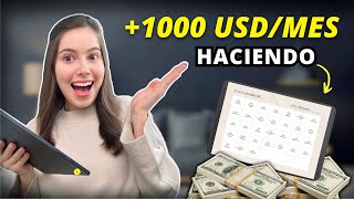 🍀Gana 1100 USDMES Trabaja en línea desde casa  Gana dinero en internet Sin EXPERIENCIA [upl. by Yearwood283]