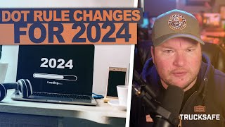 Whats in store in 2024 for trucking regulations [upl. by Anirret]