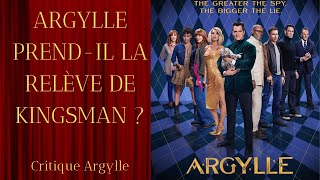 CRITIQUE SANS SPOIL  ARGYLLE [upl. by Ryun575]