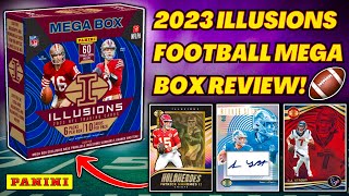 BRAND NEW🚨 2023 ILLUSIONS FOOTBALL MEGA BOX REVIEW🏈 [upl. by Yrred910]