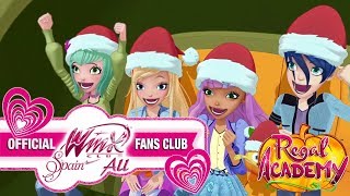 Regal Academy 2  Ep 22  La Navidad en la Tierra de los Cuentos Clip [upl. by Alabaster]