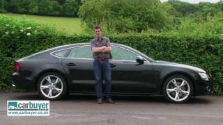 Audi A7 review  CarBuyer [upl. by Asilim744]