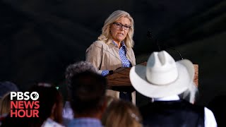 WATCH Cheney concedes primary race says she will do all she can to keep Trump away from presidency [upl. by Tterrag133]