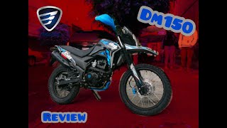 Italika DM150 2022  Review  Moto doble proposito Nueva DM150 ITALIKA [upl. by Anabahs292]