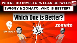 ET Now  Zomato Vs Swiggy What Do Experts Prefer  Was Swiggys IPO Listing A Success  Top News [upl. by Ained]