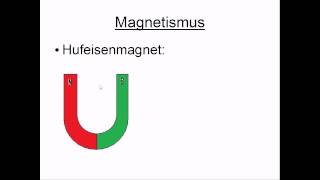 Magnetismus und magnetische Feldlinien [upl. by Aleydis]