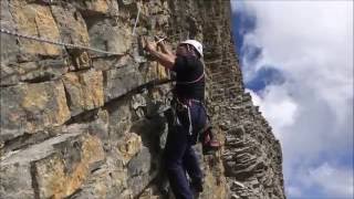 Neue KletterRoute nach Barglen 2669 m [upl. by Ilahsiav]