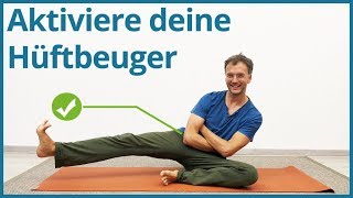 Aktiviere deine Hüftbeuger  Stabilität Hüfte im Yoga [upl. by Strephonn556]