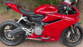 Ducati 959 Panigale Full Akrapovic [upl. by Tram221]