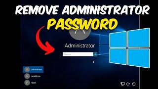 How to Remove  Change Administrator Password on Windows 10  Full Guide [upl. by King]