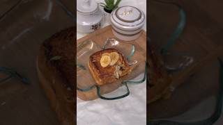 Banana Milk Bread Toast trendingshorts bananamilk breadtoast viralshorts youtubeshorts foodie [upl. by Nielson]