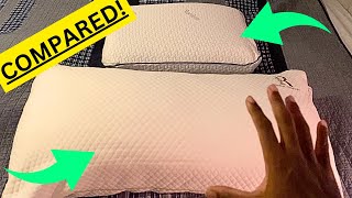 Vaverto Memory Foam Pillow vs Royal Therapy Memory Foam Pillow [upl. by Hilary873]