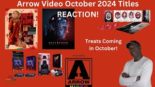 Arrow Video October 2024 Titles REACTION [upl. by Cyprus117]