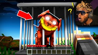 We Trapped SMILE DOG in Minecraft SCARY Creepypasta Island 2 [upl. by Hibben884]