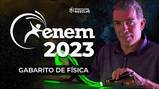 GABARITO ENEM 2023  Física Professor Pinguim [upl. by Eseela232]