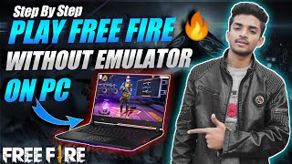 Old laptop me free fire kaise khele bina emulator ka 😲  play free fire without emulator [upl. by Profant]