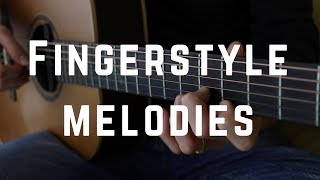 5 Simple yet Beautiful Fingerpicking Melodies for Intermediate [upl. by Childs]