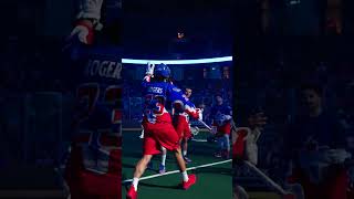 Ever wonder what it’s like to take the field in the NLL Playoffs 😬🥍 [upl. by Mandler]