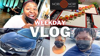 NORI NORI ATL RESTAURANT REVIEW AND DAY VLOG  HASHTAG THE CANNONS [upl. by Peedus79]