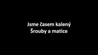 Mandrage  Šrouby a matice oficiální lyrics video [upl. by Lavud]