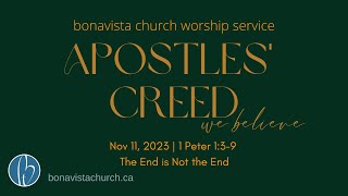 Bonavista Church Live Stream  November 11 2023 [upl. by Robbie]