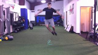 Repetitive Effort PlyometricsLateral Hurdle Jumps [upl. by Ekenna852]