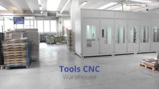 Magazzino utensili CNC  Tools CNC warehouse [upl. by Oecile310]