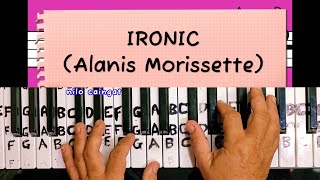 Ironic Alanis Morissette cover song pop chords III [upl. by Erdnuaed]