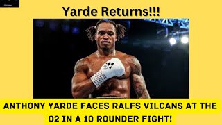 Yarde Returns   Anthony Yarde vs Ralfs Vilcans Thoughts amp Prediction  🥊🎙🥊🎙 [upl. by Jude]