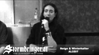 ALCEST Interview 2013 [upl. by Bevus]