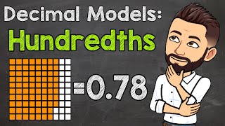 Decimal Models Hundredths  Math with Mr J [upl. by Ellehcit938]