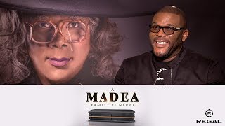 Tyler Perrys A Madea Family Funeral Sit Down with the Stars feat Halleta Alemu  Regal  HD [upl. by Davy]