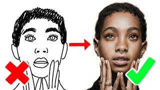 How To Draw Realistically In 5 Easy Steps [upl. by Ayatahs]