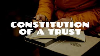 Constitution of a Trust  Equity amp Trusts [upl. by Hamish]