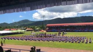 Tutuila Methodist Synod American Samoa Flag Day 2017 part 2 [upl. by Eniladam]