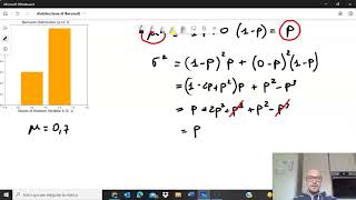 14 distribuzione di Bernoulli [upl. by Soane144]