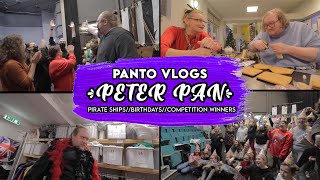 PETER PAN PANTO VLOG 4 PIRATE SHIPS BIRTHDAYS  COMPETITION WINNERS [upl. by Eical]