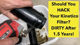 Kinetico Filter Teardown After 15 Years on Hacked K5 Filter  Too Dirty to Use [upl. by Laekim191]