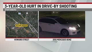 Threeyearold injured in Spartanburg driveby shooting [upl. by Marice]