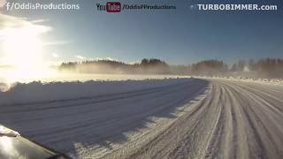 BMW E30 TURBO ICE DRIFTING [upl. by Mosier]