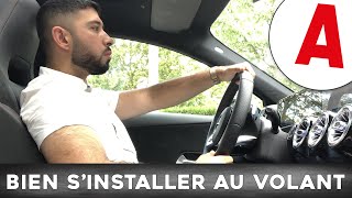 COMMENT SINSTALLER AU VOLANT DUNE VOITURE AU PERMIS  TUTO [upl. by Alvis]