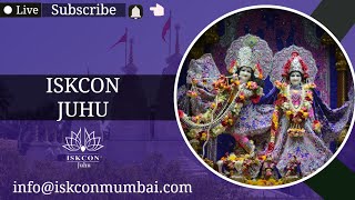 ISKCON Juhu Mumbai Live Darshan  9th Dec 2023  Part  1  4  30 AM to 1 PM [upl. by Aziaf677]