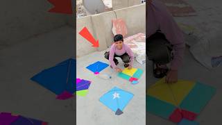 KITE FLYING IN NEW TRICK kiteflying vaibhavsainivlogs kitefestival shorts [upl. by Amend]